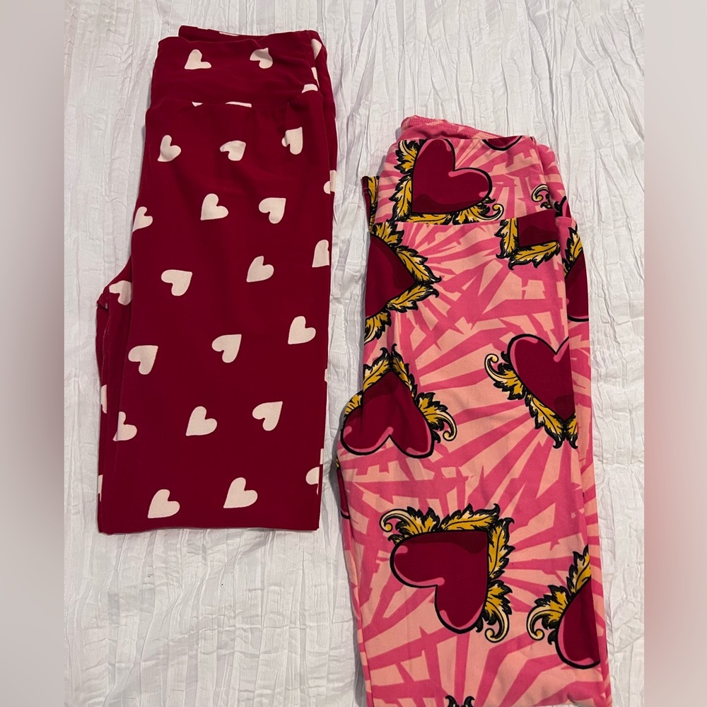 Lularoe Valentine Leggings